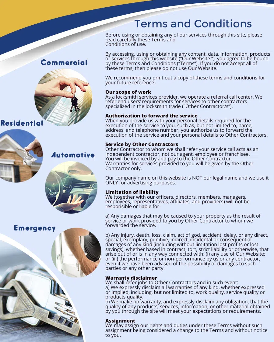 Deerfield Beach Lock And Key Deerfield Beach, FL 954-744-7063 - terms-ls